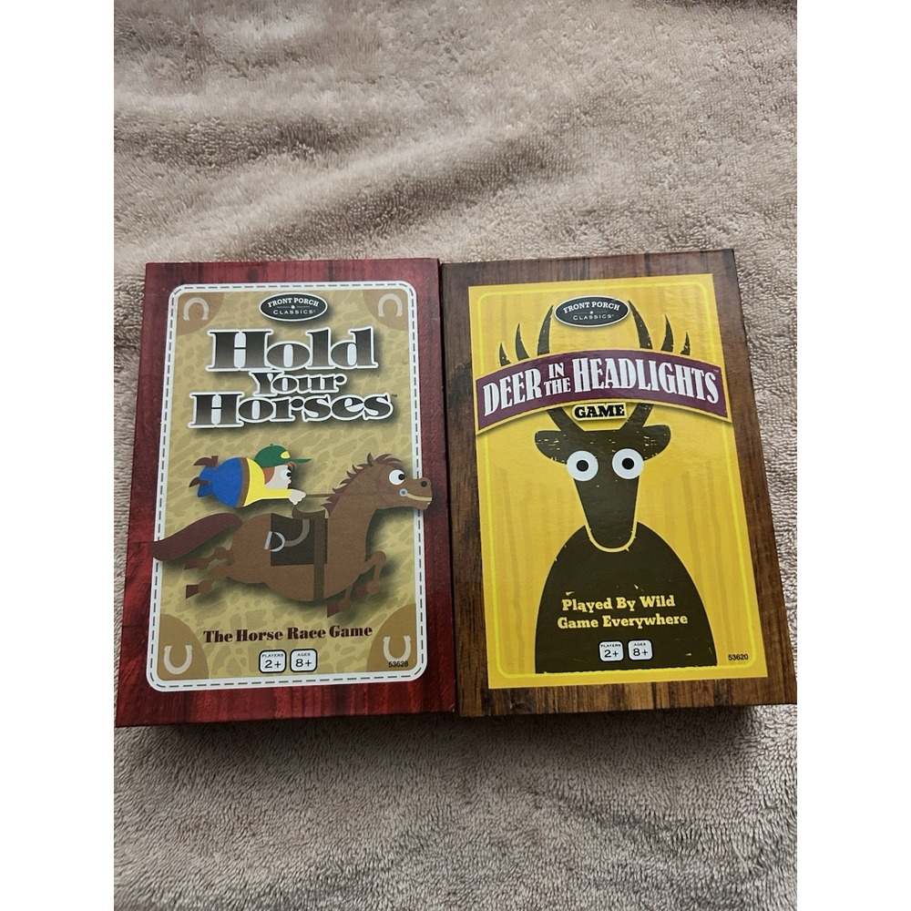 2 Games Bundle: Hold Your Horses / Deer In‎ The Headlights! Complete